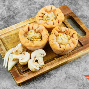 Cheese mushroom & Onions Empanada
